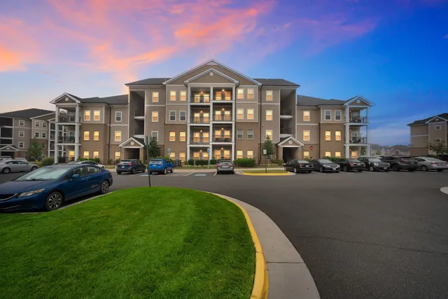 Multi-family twilight exterior