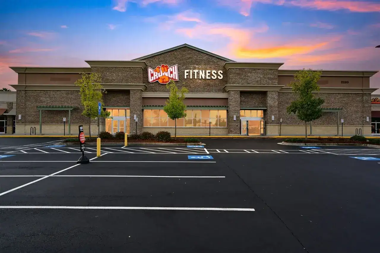 Professional photography for Crunch Fitness