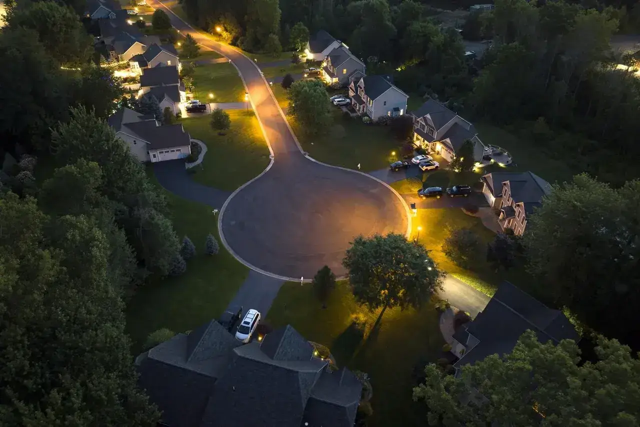 Twilight real estate photography for CW Capital