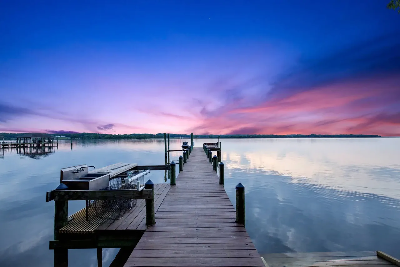 Property with stunning virtual twilight transformation